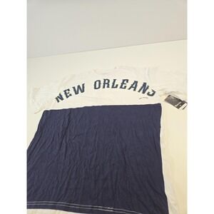 New Orleans Pelicans Shirt Mens 2XL Tall Navy NBA Basketball Zion Williamson